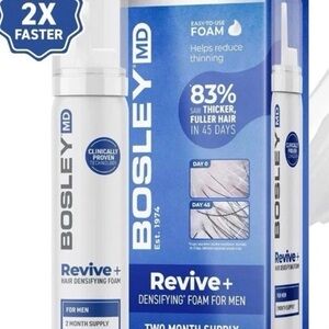 Bosley MD Men’s REVIVE+ Densifying Foam 2 Month Supply Each Lot of 11 Hair Loss